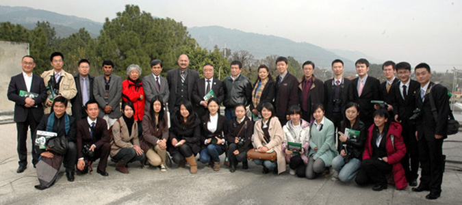 Youth delegation from China's top universities meets Mushahid Hussain Sayed Chairman Pakistan China Institute