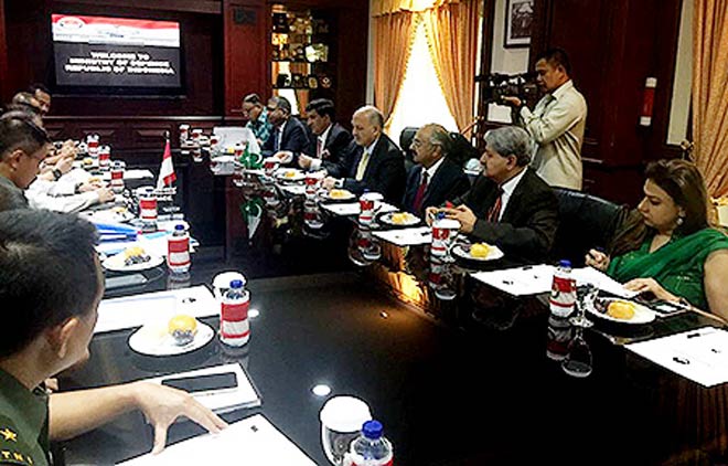 Delegation led by Senator Mushahid Hussain Sayed visits Jakarta on a study tour