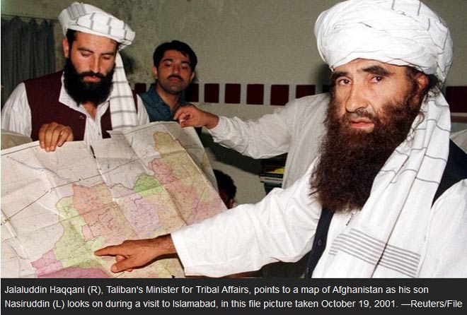 Senators shown destroyed Haqqani network infrastructure