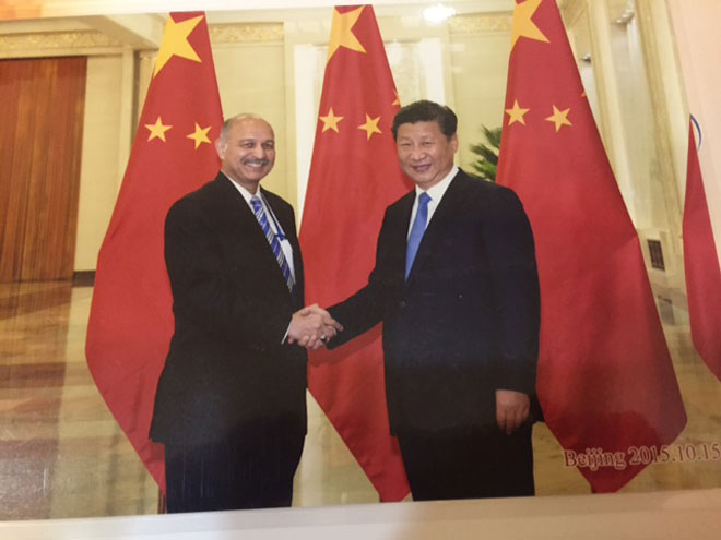 Mushahid attends Asian Leaders conference in Beijing, meets President Xi Jinping, proposes permanent institution to promote Silk Road initiative