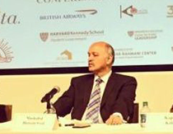  Uprising a de facto plebiscite for freedom, Senator Mushahid speaks at Harvard debate