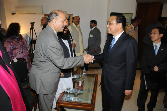 Pakistan-China Institute Chairman meets Chinese Premier Li Keqiang