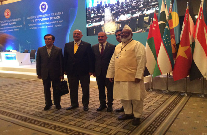 Senator Mushahid Hussain elected as the Vice President of Asian Parliamentary Assembly